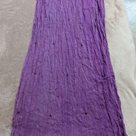 NWOT - Lightweight Soft/Muted Grape Color Infinity Scarf - Picture 6 of 8